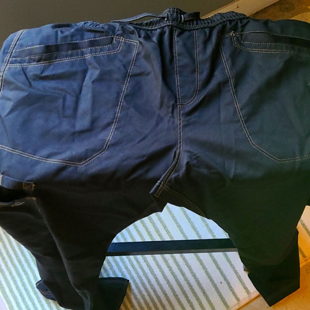 Womens size medium black camo design pants